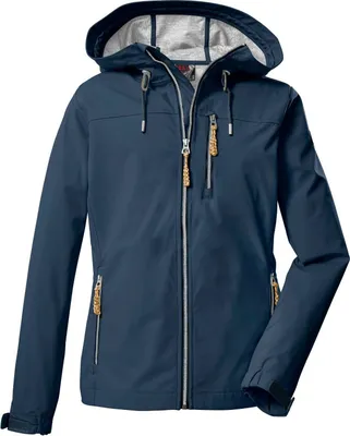Produktbild von G.I.G.A Dx - Damen Casual Softshell Jacke mit Kapuze (38392), Größe:38, Farbe:Dunkelnavy (00814)