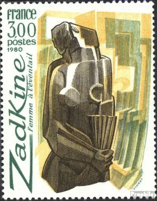 Produktbild von Briefmarken Frankreich 1980 Mi 2192 (kompl.Ausg.) postfrisch Ossip Zadkine