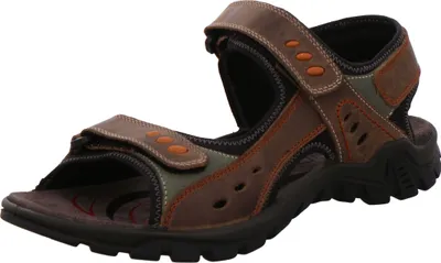 Produktbild von Rohde Herren Sandale Trekking Leder Klettverschluss Barolo 5930, Größe:41 EU, Farbe:Braun