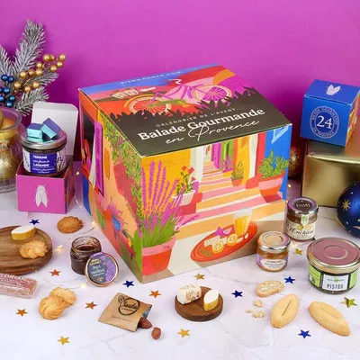 Produktbild von Adventskalender: Gourmet-Spaziergang in der Provence - Der Feinschmecker-Kalender