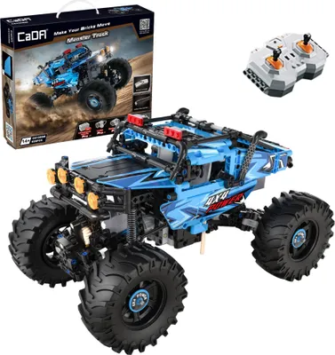 Produktbild von CaDA Bricks Monster Truck, Bausatz, 8 Jahr(e), 699 Stück(e)
