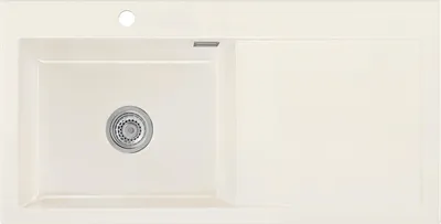 Produktbild von Flächenbündige Spüle MERA 100 SL F Grönland Becken links mit Handbetätigung