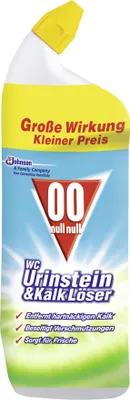 Produktbild von 00 null null WC Urinstein und Kalklöser flüssig Flasche 750 ml