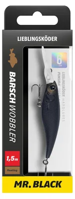 Produktbild von Lieblingsköder Barschwobbler (Mr. Black)