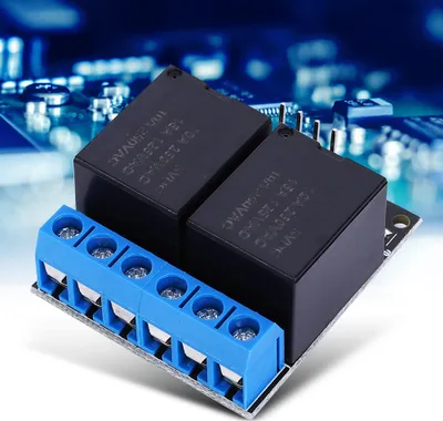 Zdjęcie produktu dla SL25A02 5V 2-kanałowy bistabilny samoblokujący moduł przekaźnikowy Jednoukładowy niskopoziomowy przełącznik sterujący