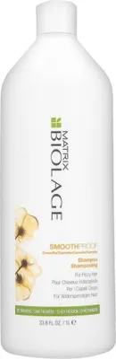 Image de Matrix Biolage SmoothProof Shampooing anti-frisottis pour cheveux rebelles, 1000 ml