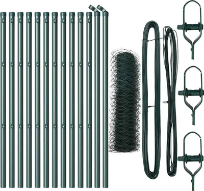 Produktbild von vidaXL Ground Fix Geschweißter Drahtzaun 25 x 0,4 m (B x H)