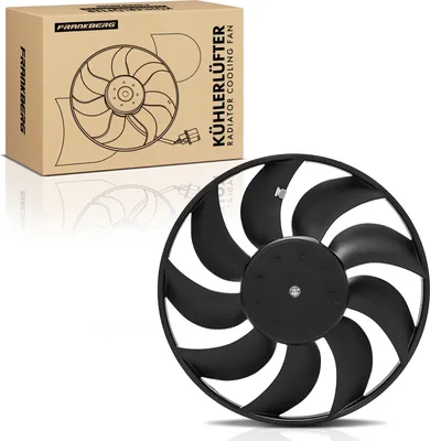 Productafbeelding van Frankberg 1x Motorradiator enkele ventilator