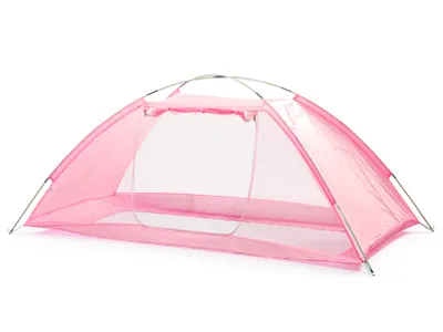 Image de Tente avec moustiquaire Deconet TENDA-100x200cm-1 personne-rose