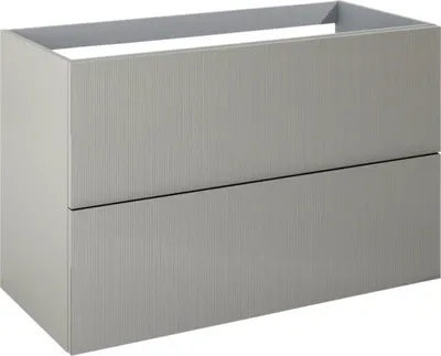 Obrázok produktu pre Kúpeľňová skrinka pod umývadlo Jungborn NONUS fume 1000 x 635 x 453 mm
