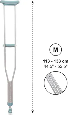 Immagine prodotto di Bastoncini da nordic walking - Bastoncini da trekking ultraleggeri per donna e uomo, taglia M