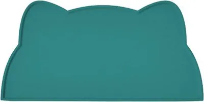 Productafbeelding van Famanu voermat voor katten en kleine honden - Waterdicht, antislip, groen