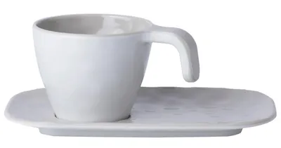 Zdjęcie produktu dla Filiżanka do espresso ze spodkiem - Harmony Bone - Summer Edition pojedyncza