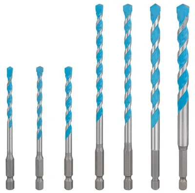 Produktbild von EXPERT HEX-9 Multi Construction Bohrer-Set, D= 5/5,5/6/6/7/8/10 mm, 7-tlg.