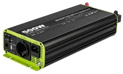 Image de Onduleur de secours KOSUNPOWER de 500W avec batterie externe, batterie 12V / AC230V, sortie sinusoïdale pure
