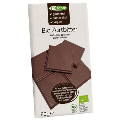 Produktbild von Zartbitterschokolade 80g