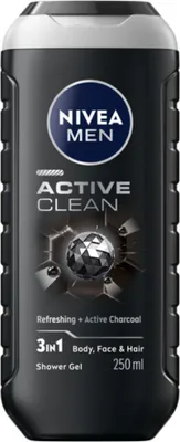 Produktbild von NIVEA MEN - Duschgel - Active Clean - 250 ml - 1 Stück