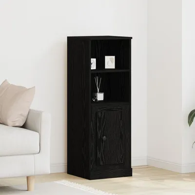 Produktbild von Möbel Highboard Schwarz Eiche 36x35,5x103,5 cm Holzwerkstoff - Kommoden 862821
