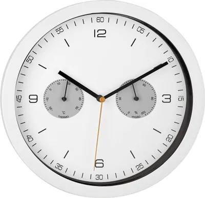 Image de Mebus 52826 blanc horloge murale radiocommandée