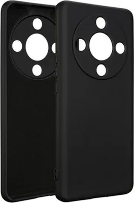 Produktbild von Beline Silikonhülle Honor Magic6 Solid Schwarz/Schwarz