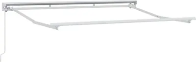 Zdjęcie produktu dla Rama markizy Z regulacją Biały 3 x 2 m Stal