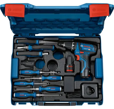 Obrázek produktu pro Bosch Akku-Werkzeugset GSR 12 V-15