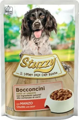 Immagine prodotto di Stuzzy Dog pocket Adult Bocconcini di manzo 100G