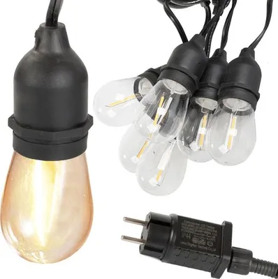 Obrázok produktu pre Verk 12300 LED Vonkajšia dekoračná reťaz girlanda 10 žiaroviek, IP44, 10 m