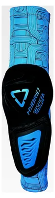 Produktbild von 3df Hybrid Ellenbogenschützer, Schwarz/Blau