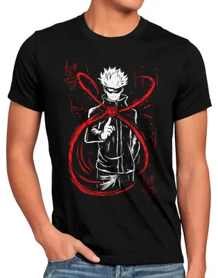 Produktbild von BaumwolleCloud Fly Satoru Herren T-Shirt anime japan manga