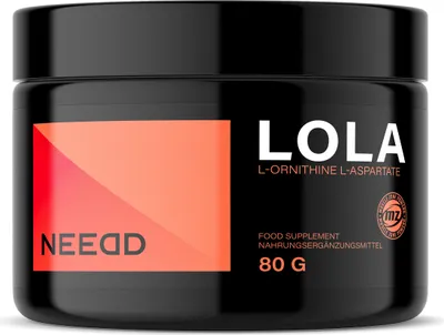 Produktbild von LOLA (L-Ornithin-L-Aspartat) Pulver 80g - 1000 mg x 80 Portionen