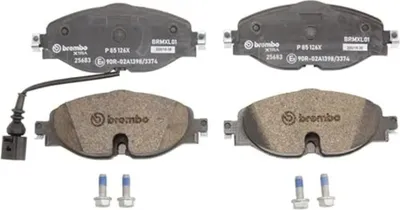Image de Jeu de garnitures de frein, frein à disque BREMBO P 85 126X