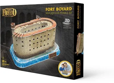 Obrázok produktu pre 3D puzzle – – Fort Boyard – 125 dielov – od 7 rokov