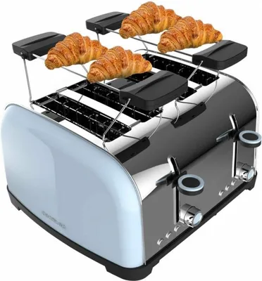 Produktbild von Cecotec Vertikale Toaster Toastin' time 850 Double Blue