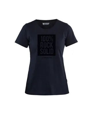 Imagen del producto de Blaklader 940310428600XS, camiseta de corte ajustado para mujer, color azul marino oscuro, talla XS