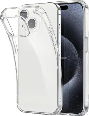 Produktbild von MMOBIEL Handyhülle für iPhone 15 – Klares Telefonhülle - Handy Schutzhülle