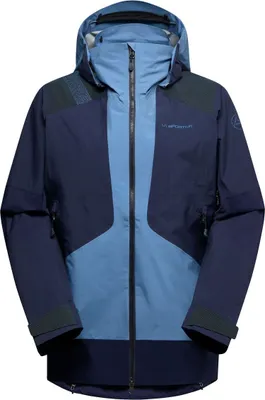 Hardshelljacke für Damen in Blau und Dunkelblau von La Sportiva; Modell Supercouloir GTX Pro Jkt W.