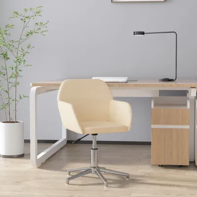 Produktbild von Schlichtes Bürostuhl Drehbar Creme Stoff Bürostühle 2025 - DE7807189