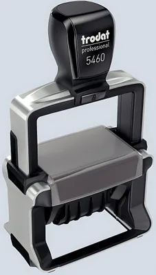 Produktbild von Datumstempel ® Professional 4.0 5460 55 x 32 mm (B x H) individuelle Textplatte 6 Druckzeilen schwarz