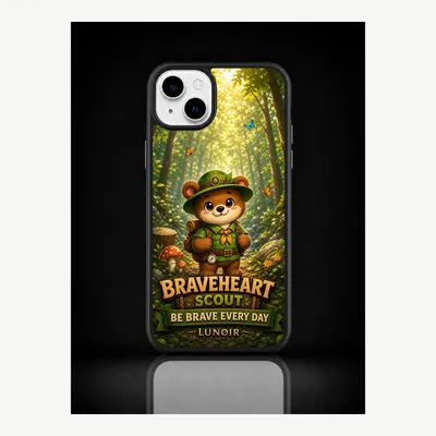 Obrázek produktu pro Pouzdro na iPhone 15 Plus, ochranné pouzdro s motivem "Motiv" – značka LUNØIR ©