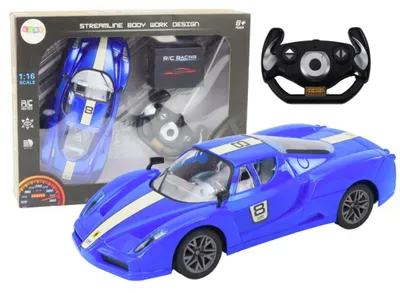 Produktbild von Ferngesteuerter Sportwagen 1:16 R/C Blau