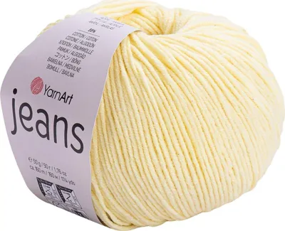 Zdjęcie produktu dla Yarn Art Jeans 67 Yellow Przędza dziewiarska