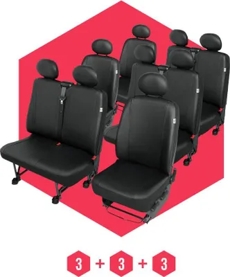 Immagine prodotto di Coprisedili per Ford Transit V (10-13) 9 posti SET coprisedili auto Coprisedili