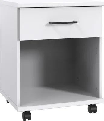 Produktbild von Rollcontainer >Rügen< in WEISS - 46x58x40cm (BxHxT)