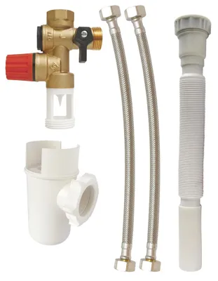 Obrázek produktu pro SOMATHERM FOR YOU – Sada bezpečnostního ventilu z nerezové oceli, pravá