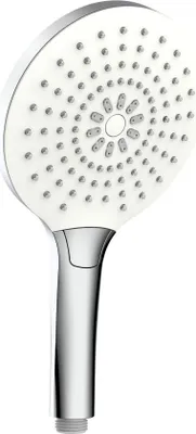 Produktbild von Primaster Handbrause 3 Strahlarten Water Power chrom-weiß wassersparend