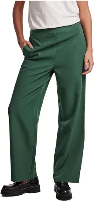 Produktbild von Pieces Bossy Wide Leg Fit Hochbundhosen Grün S / 30 Frau Grün S
