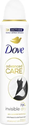 Image de Dove Advanced Care Invisiblement sec 72h