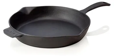 Produktbild von LAVA Pfanne Ø 28 cm Grillpfanne 2 Ausgiesser Gusseisen emailliert