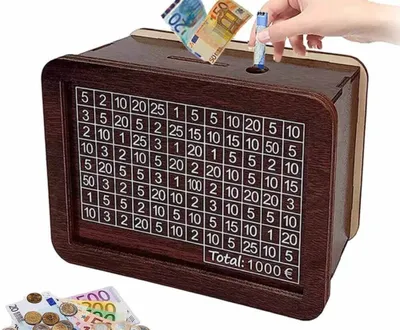 Obrázok produktu pre Pokladnička na šetrenie peňazí 1000€